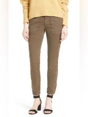 Vince Zip Ankle Utility Pants Joggers with Zipper and Elastic Ankles Size 25